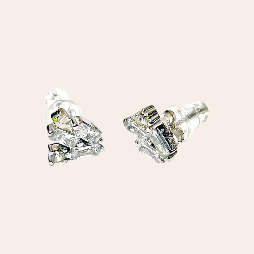 Cristal Diamond Ohrringe 14K vergoldet