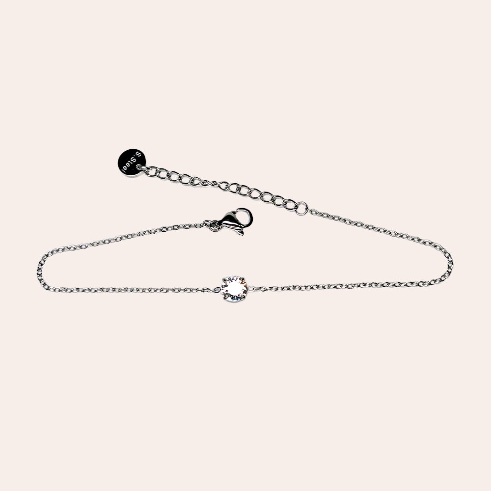 Fine Dot Diamond Armband 14K vergoldet