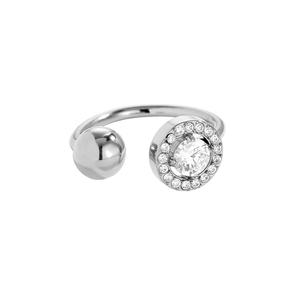 Perfect Diamond And Dot Ring 14K vergoldet